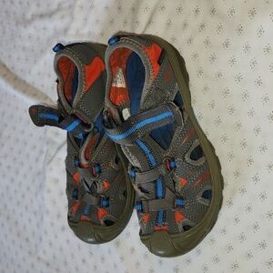 Merrell Hydro leather upper water hiking sandals sz 13 boys
